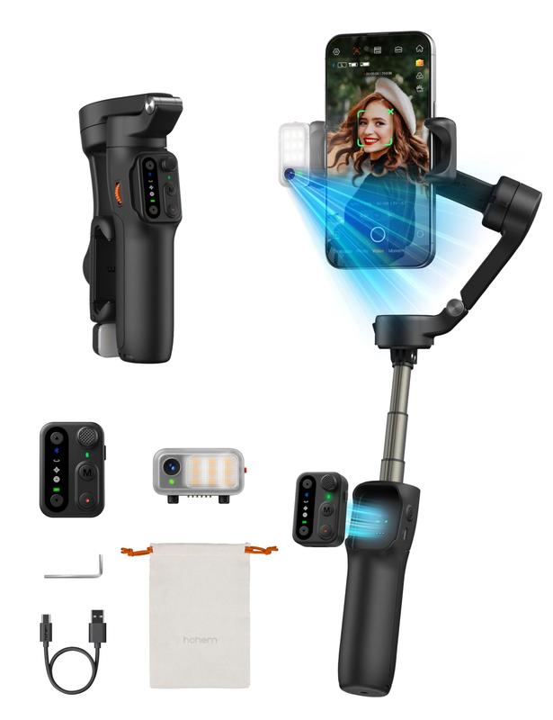 hohem iSteady V3 スタビライザー Estabilizador de Cardan Hohem iSteady V3 para Smartphone - Preto